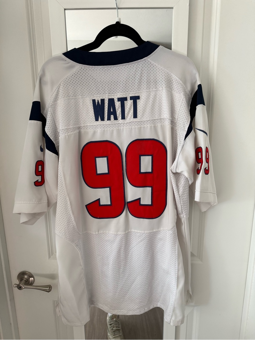 Nike Houston Texans J.J. Watt #99 NFL On Field Jersey White Men’s 52 - Picture 5 of 5